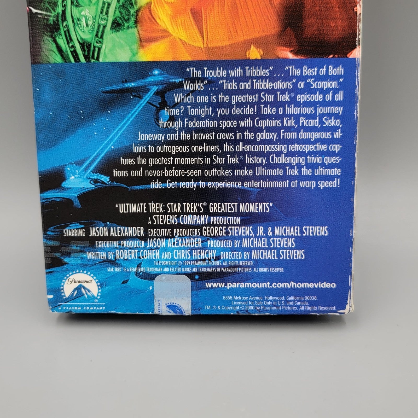 Ultimate Trek Star Trek's Greatest Moments 2000 VHS Factory Sealed Anthology