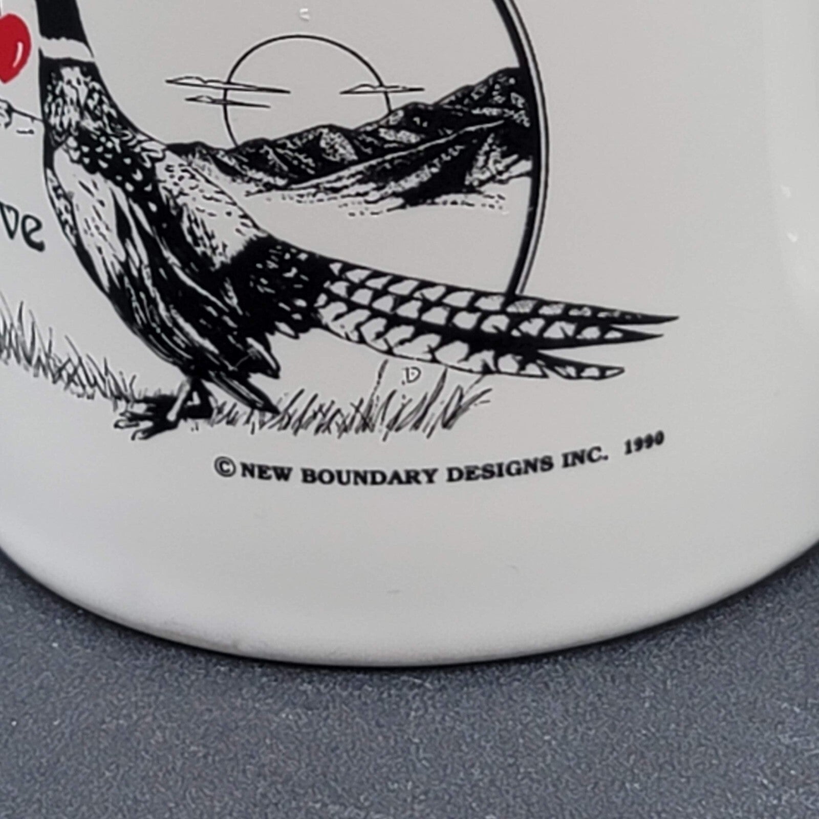 Vintage From South Dakota With Love Coffee Mug Cup New Boundary Designs