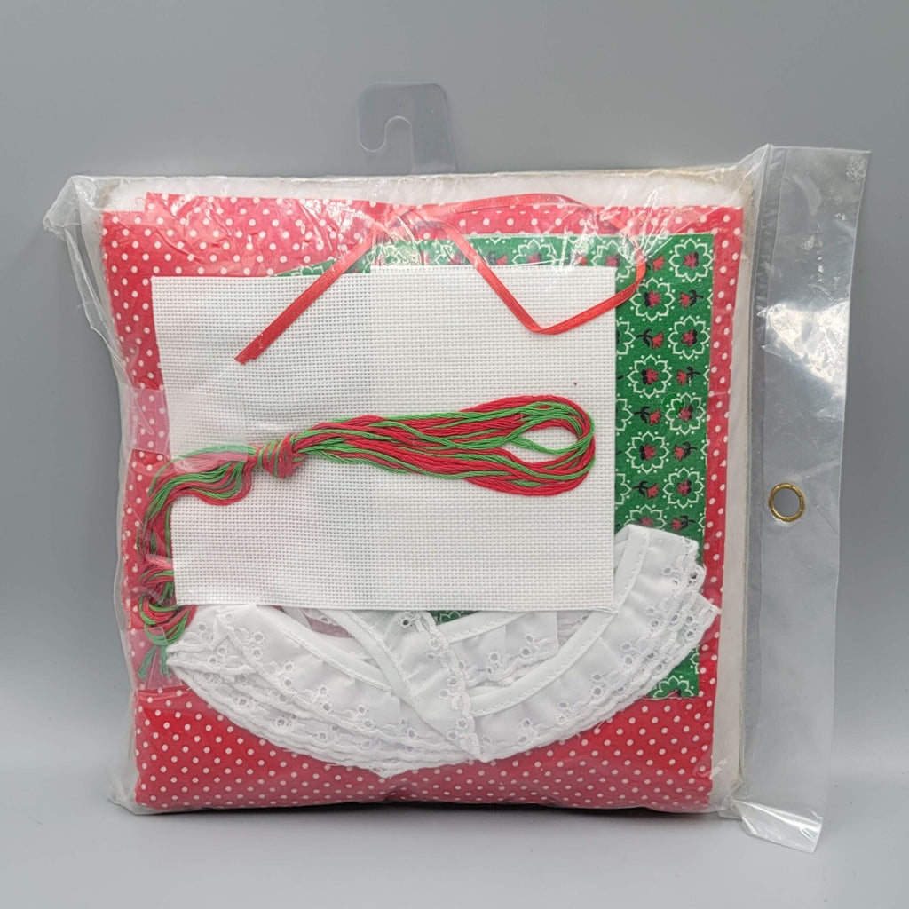 Yours Truly TWO CROSS STITCH HEARTS 2855 Ornament Kit NOS