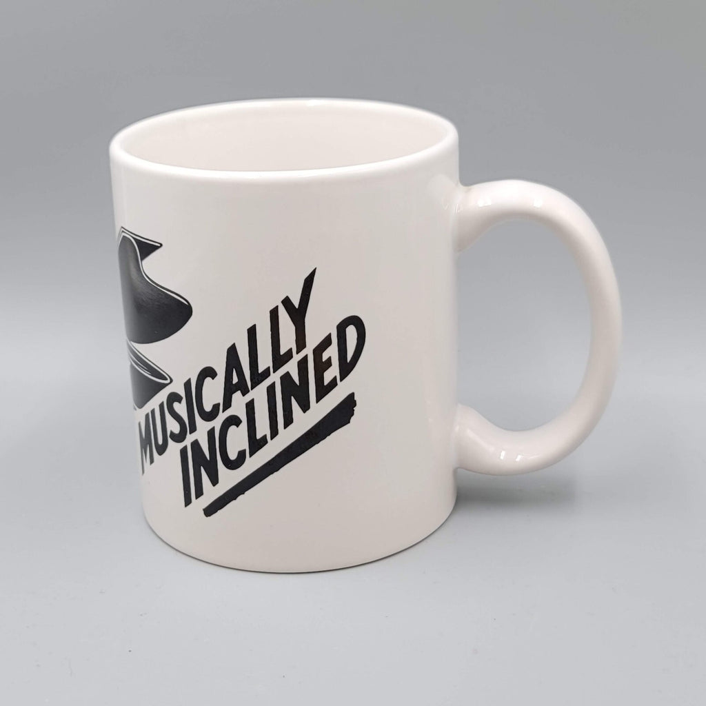 Piano Coffee Mug Musically Inclined Black White M Ware