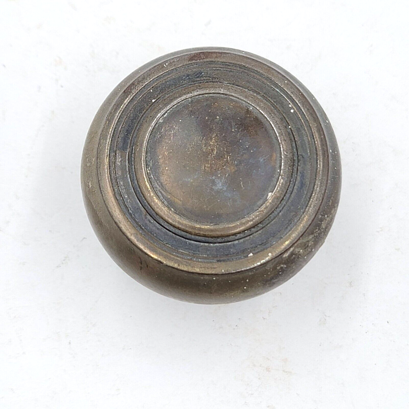 Vintage SINGLE Steel Doorknob Salvage Door Hardware 2.25"  dk69