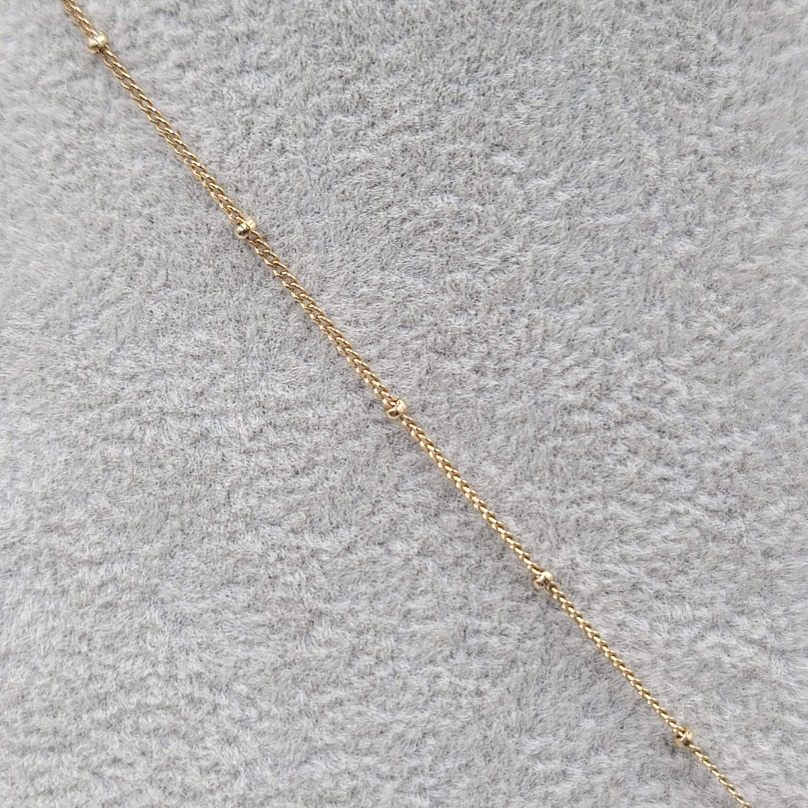 Monet Charm Pendant Necklace Gold tone Crystal 16"-18"