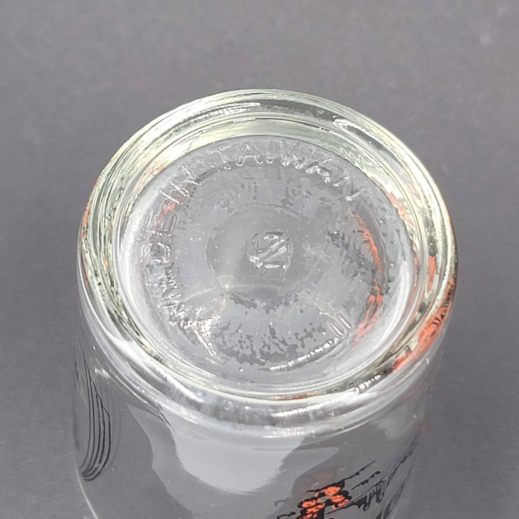 Arizona Souvenir Shot Glass Double Shot Black Orange Embossing Cactus Roadrunner