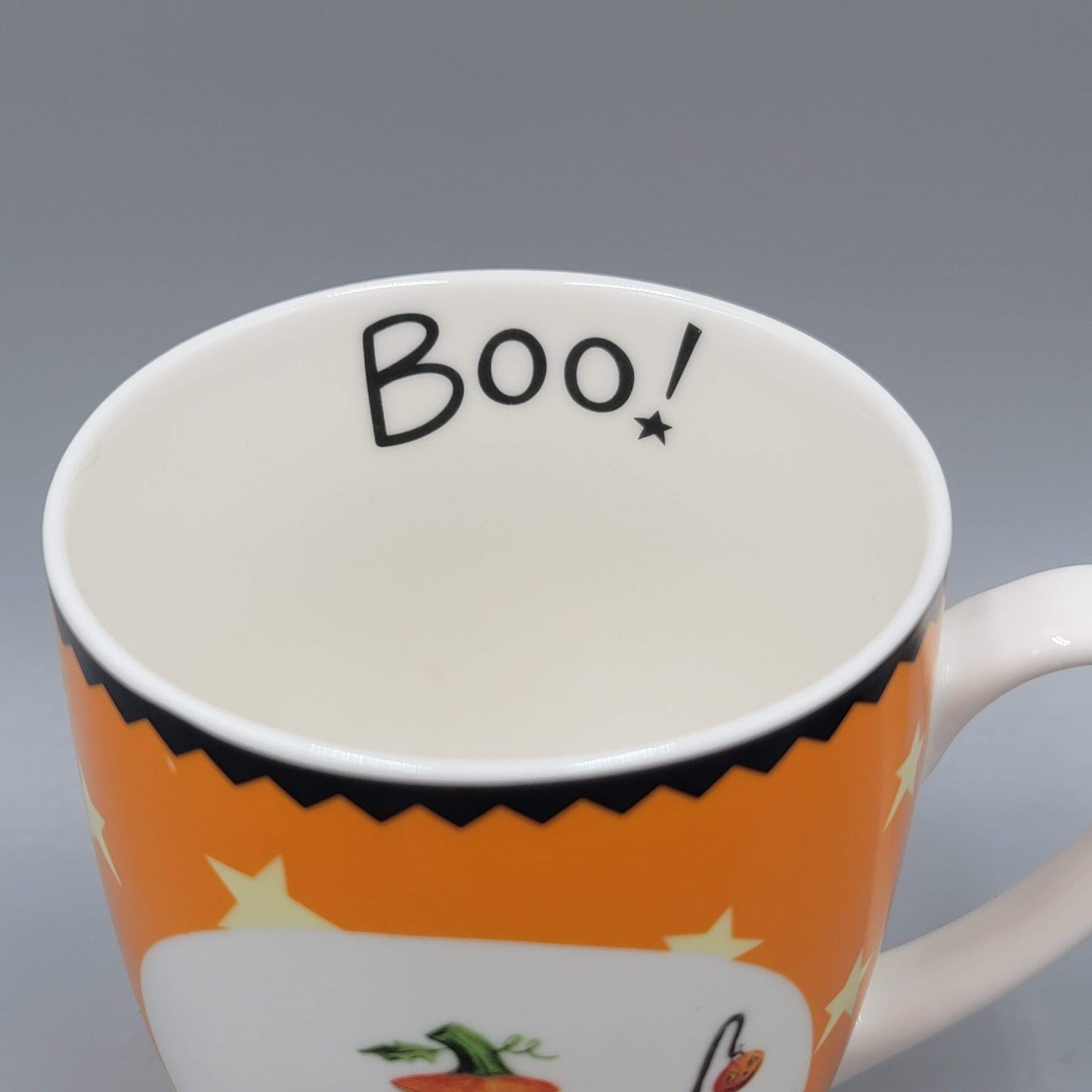 Lori Mitchell Halloween Boo! Jack-o-lantern Kid Costume Trick-or-Treat Mug
