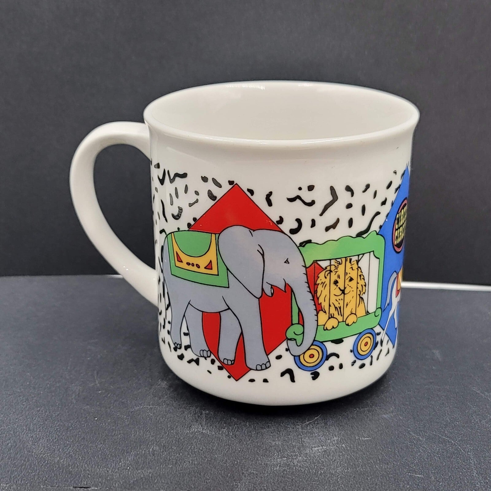 Vintage CIRCUS CIRCUS Casino Coffee Mug Cup Las Vegas Parade