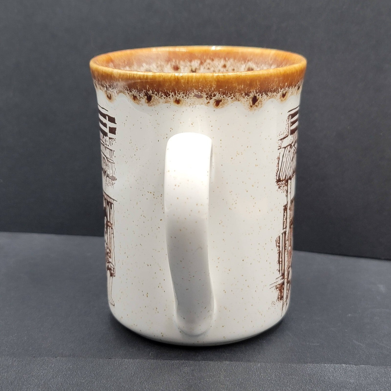 Vintage Downtown YAP Coffee Mug Cup Made in Wales The Welsh Beaker Company