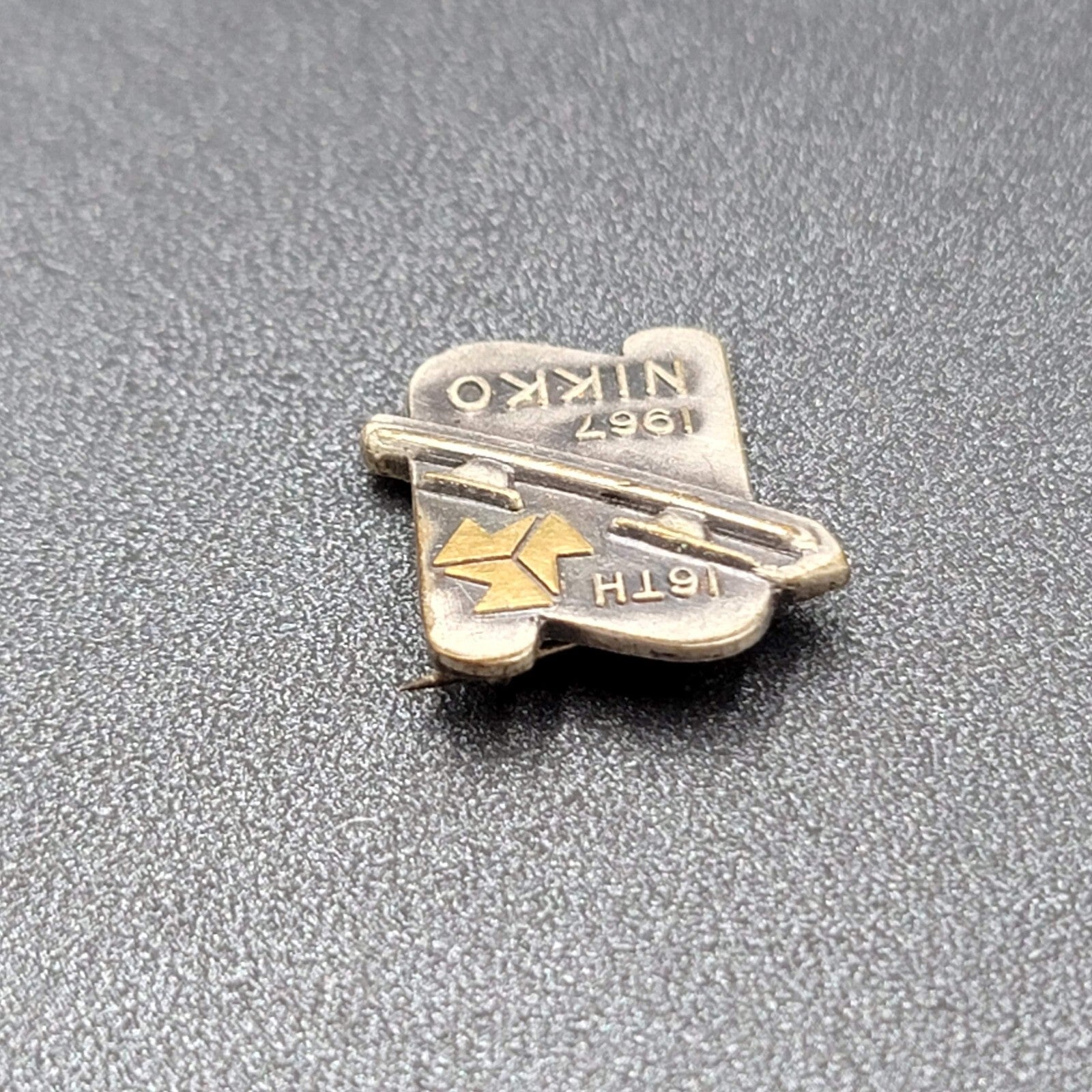 Vintage Japan 16th Nikko Festival 1967 Pewter Pin