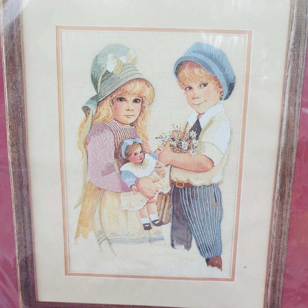 Vintage Needlepoint Kit Needle Treasures Spring and Lance Jan Hagara 1977