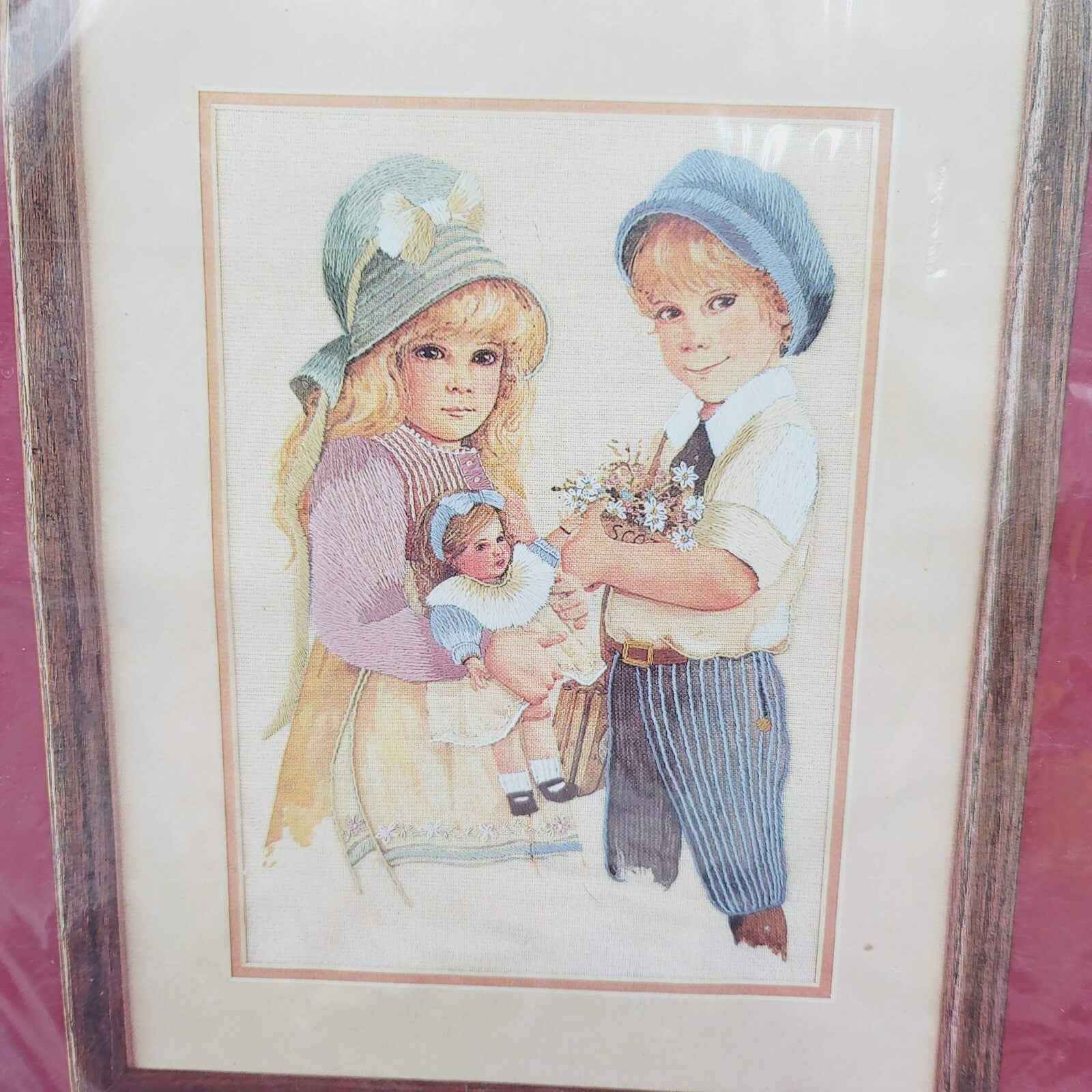 Vintage Needlepoint Kit Needle Treasures Spring and Lance Jan Hagara 1977