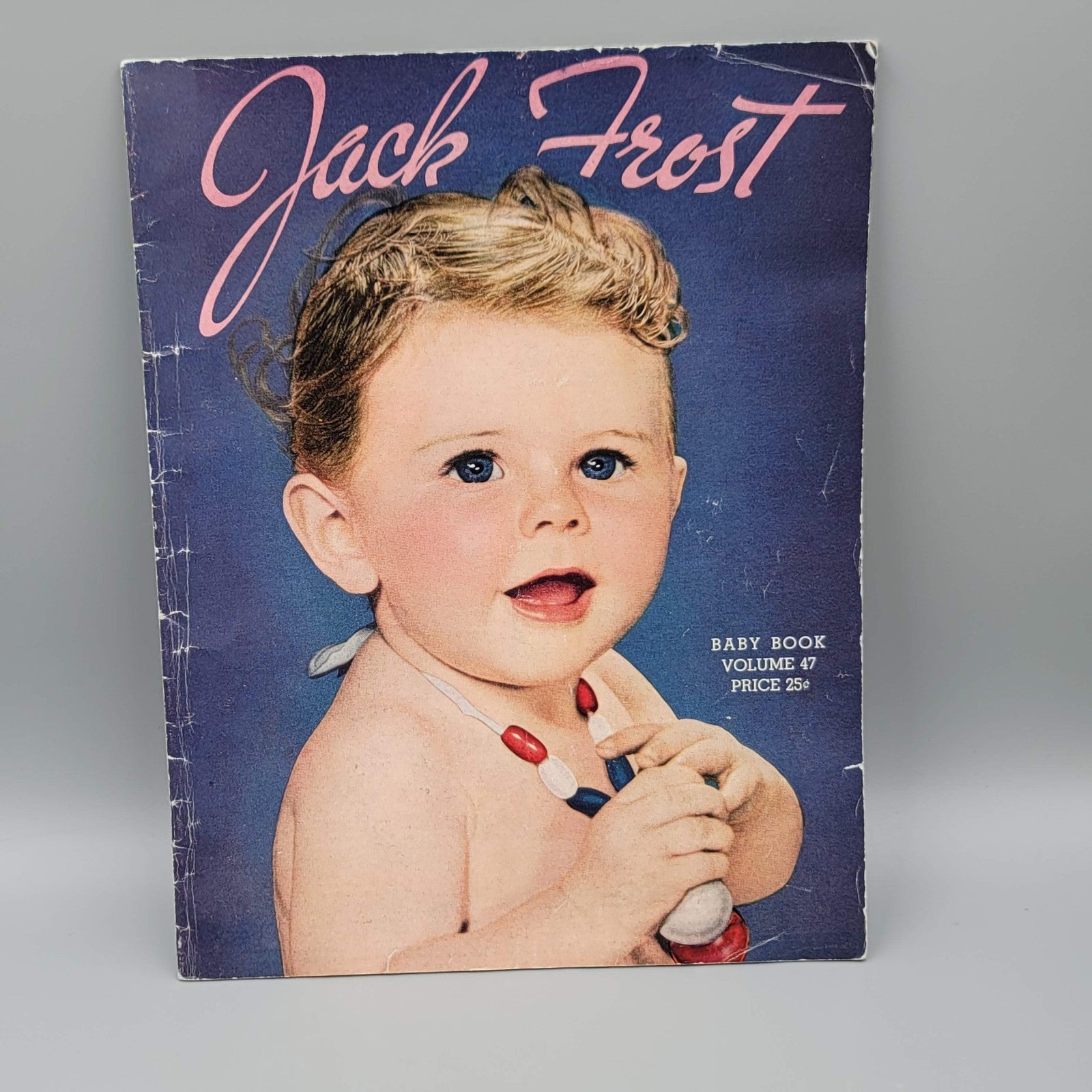 VTG 53 JACK FROST Baby Layette Knitting Crochet Patterns VOL 47 Blankets Bonnets
