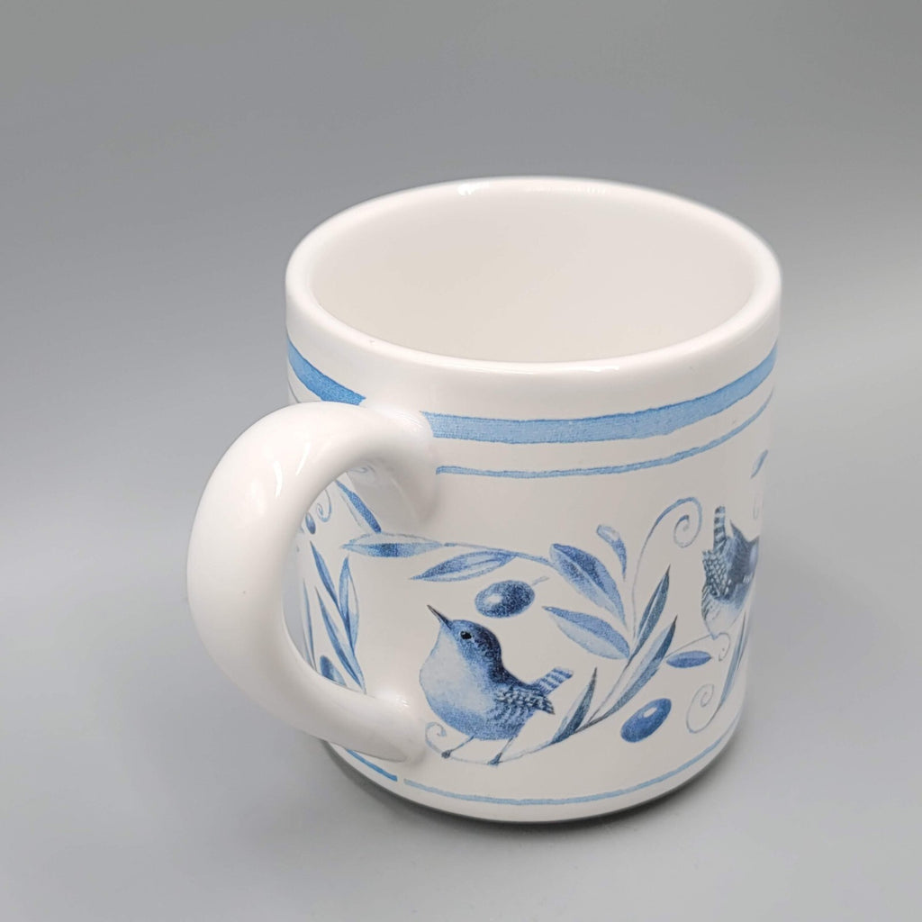Vintage Marjolein Bastin Coffee Mug Blue Bird Tea Cup Hallmark