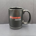 Equifax Coffee Mug Cup Black Advertising Rubber Bottom