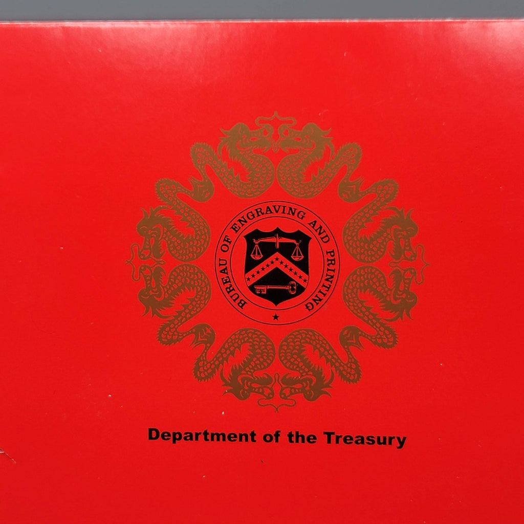 2012 Lucky Money "Year of the Dragon" $1 US Note Issued by the BEP with "8888"