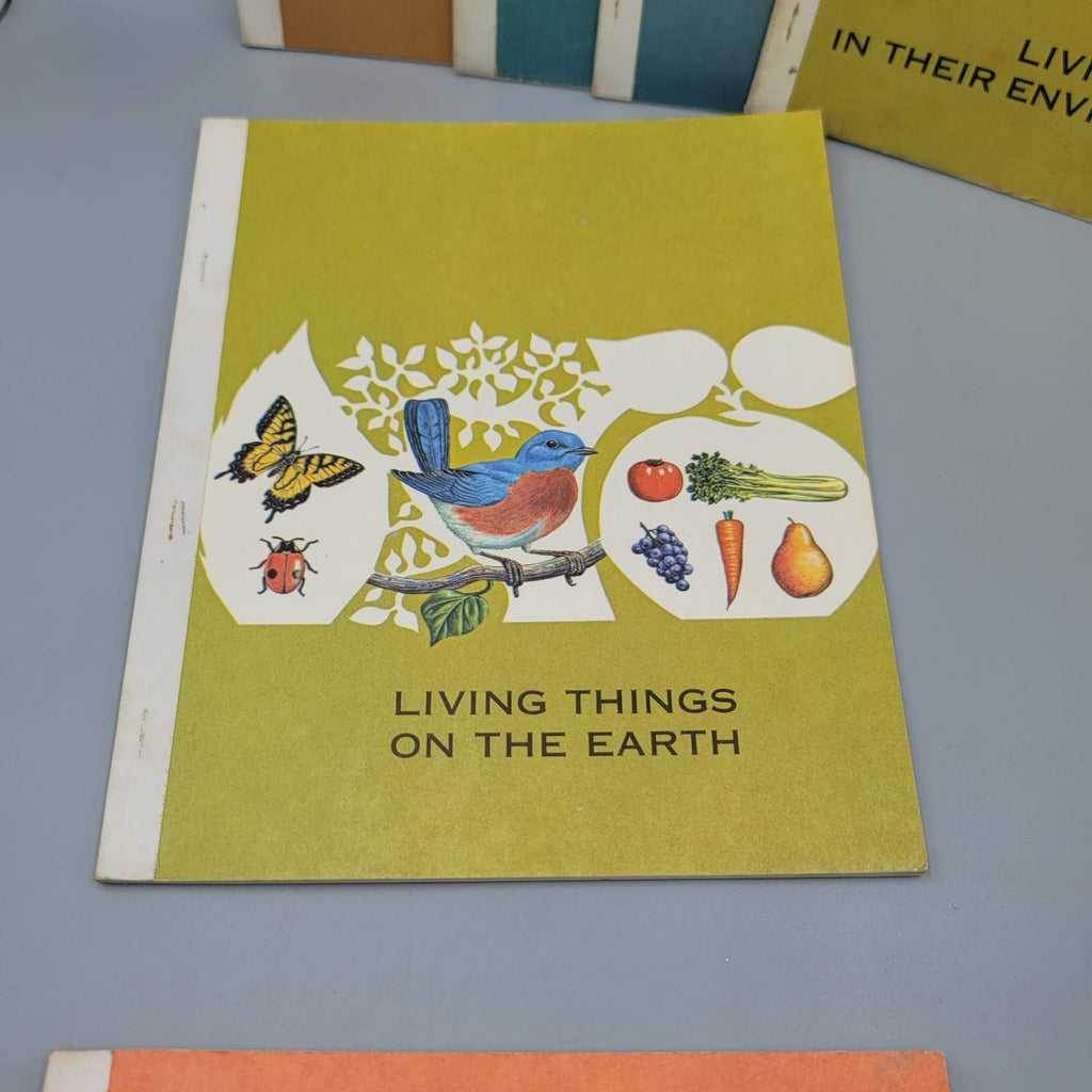 Thinking Ahead In Science Lot of 6 Books PB 1965 Animals Magnets Space Weather
