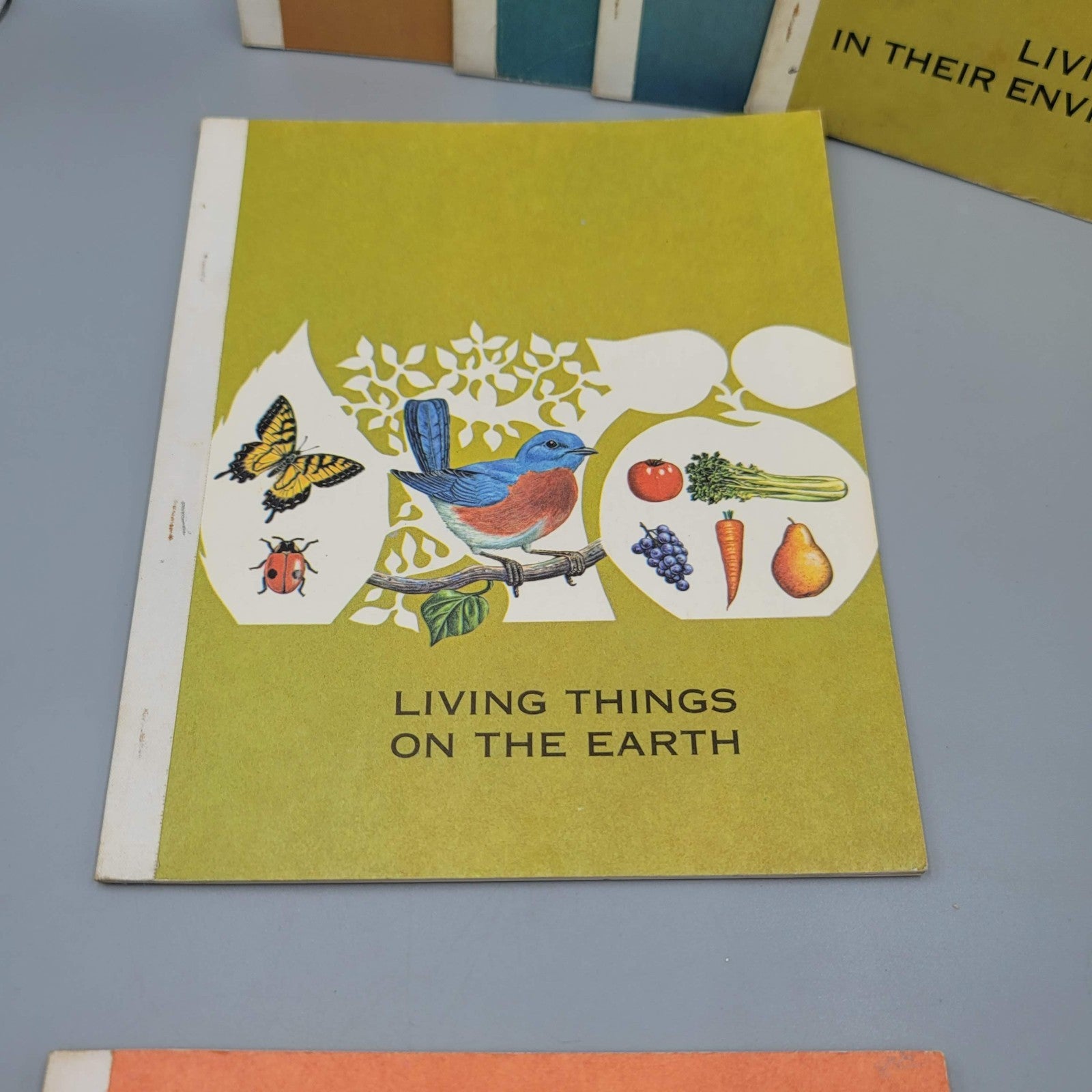 Thinking Ahead In Science Lot of 6 Books PB 1965 Animals Magnets Space Weather