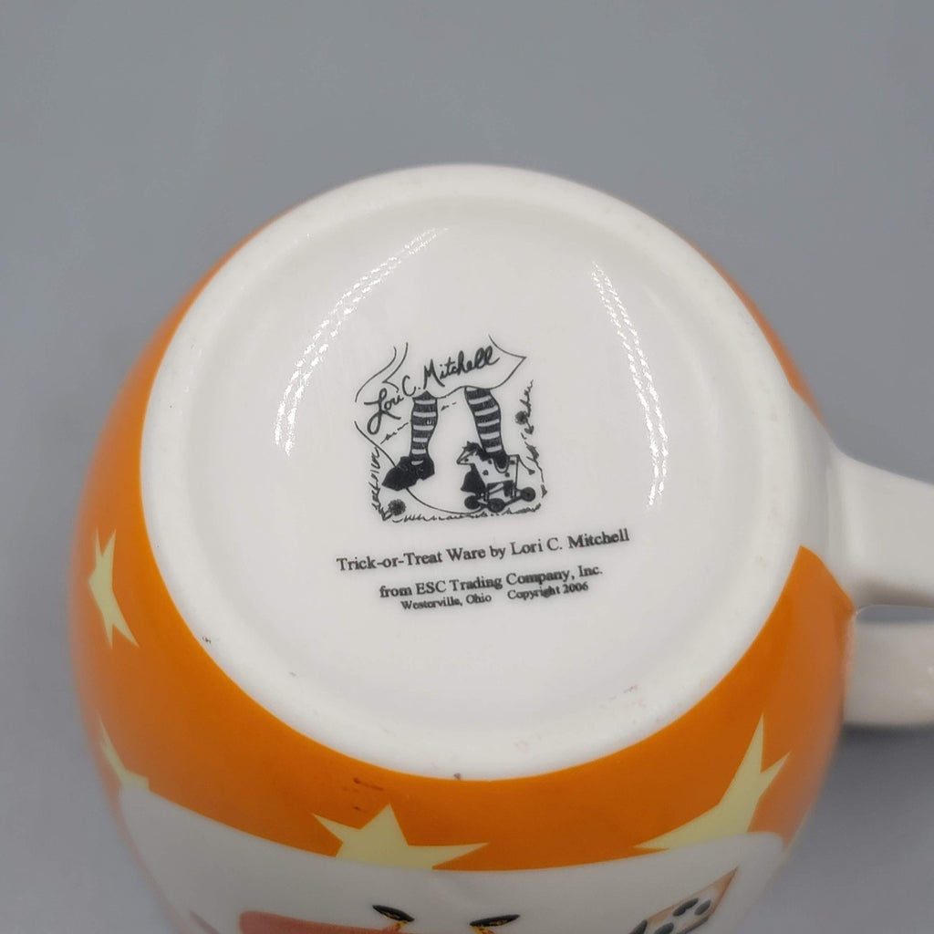 Lori Mitchell Halloween Boo! Jack-o-lantern Kid Costume Trick-or-Treat Mug