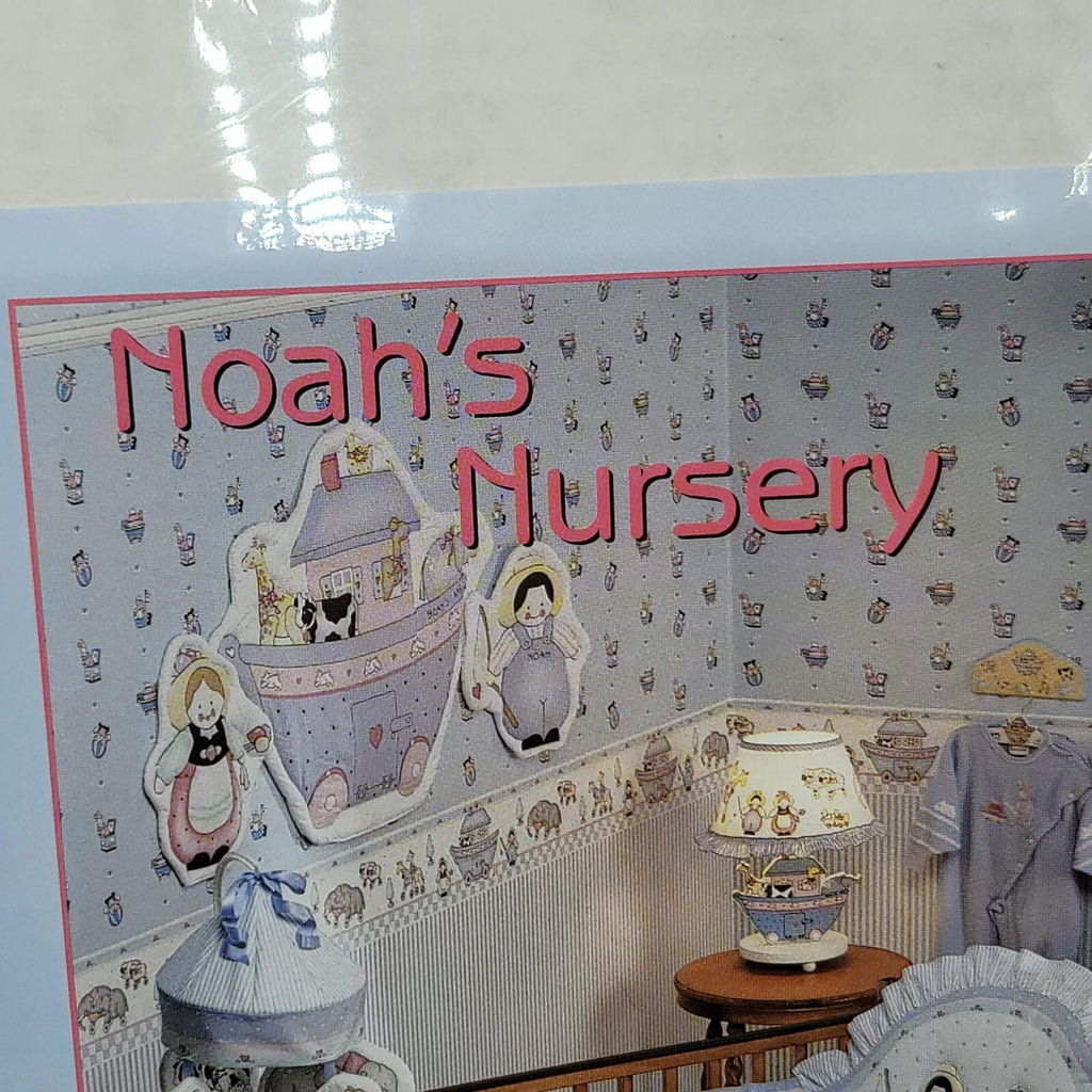 Vintage Daisy Kingdom Nursery Collection Noah's Nursery Dust Ruffle NOS