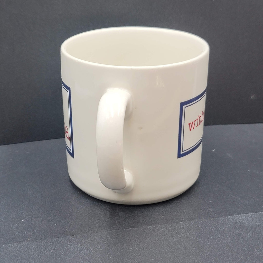 Vintage Grindley England Coffee Mug Grandpa Starts with a Capital G Doug Wilson