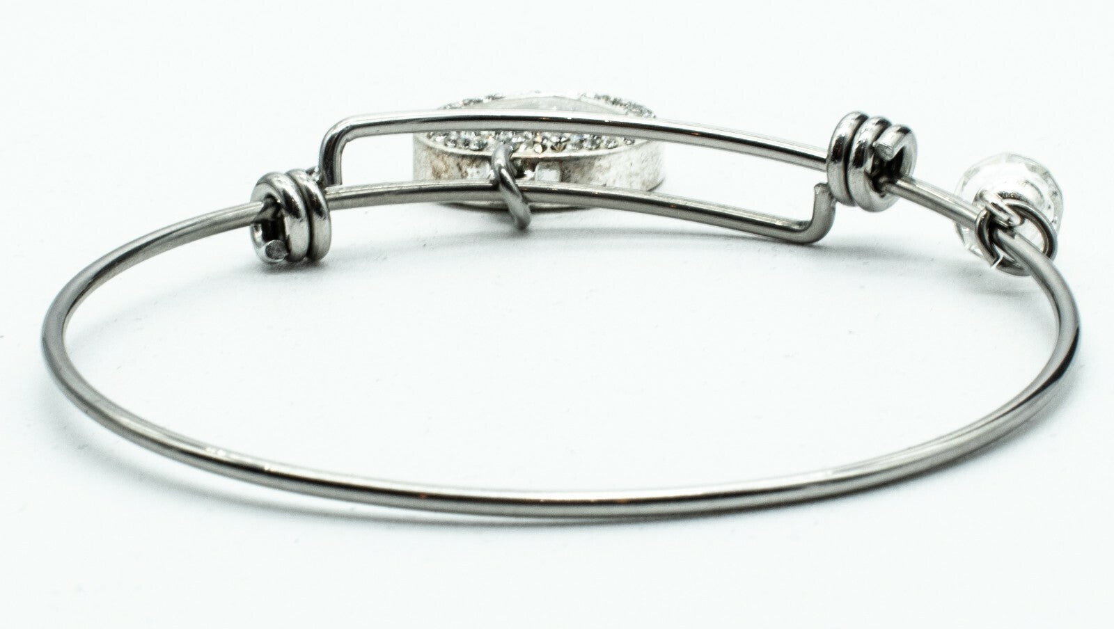LA Heart Charm Bracelet "Mom, I Love you" "Thank you for all you do" 2 1/2"