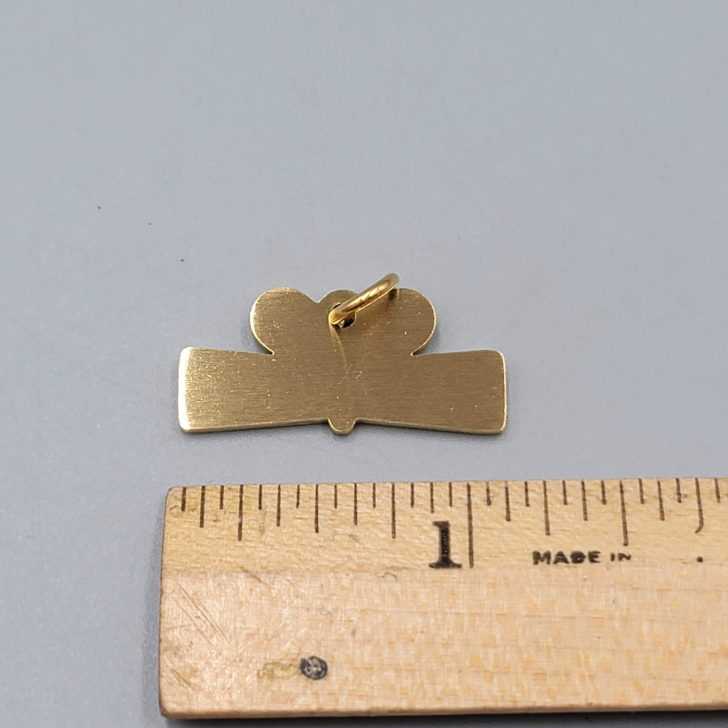 Graduate Scroll Charm Pendant Gold Tone Black Enamel Graduation Gift Jewelry 1 i