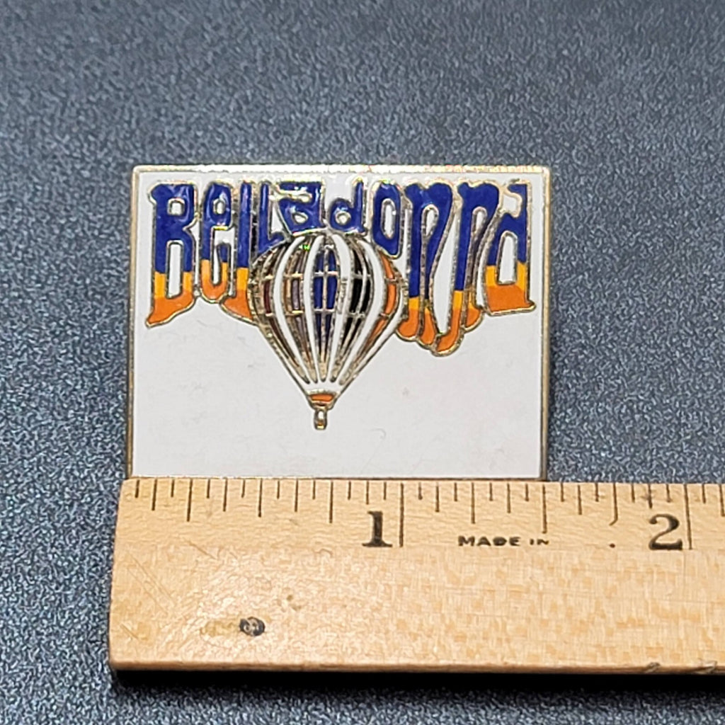Vintage Bella Donna Hot Air Balloon Enamel Cloisonne