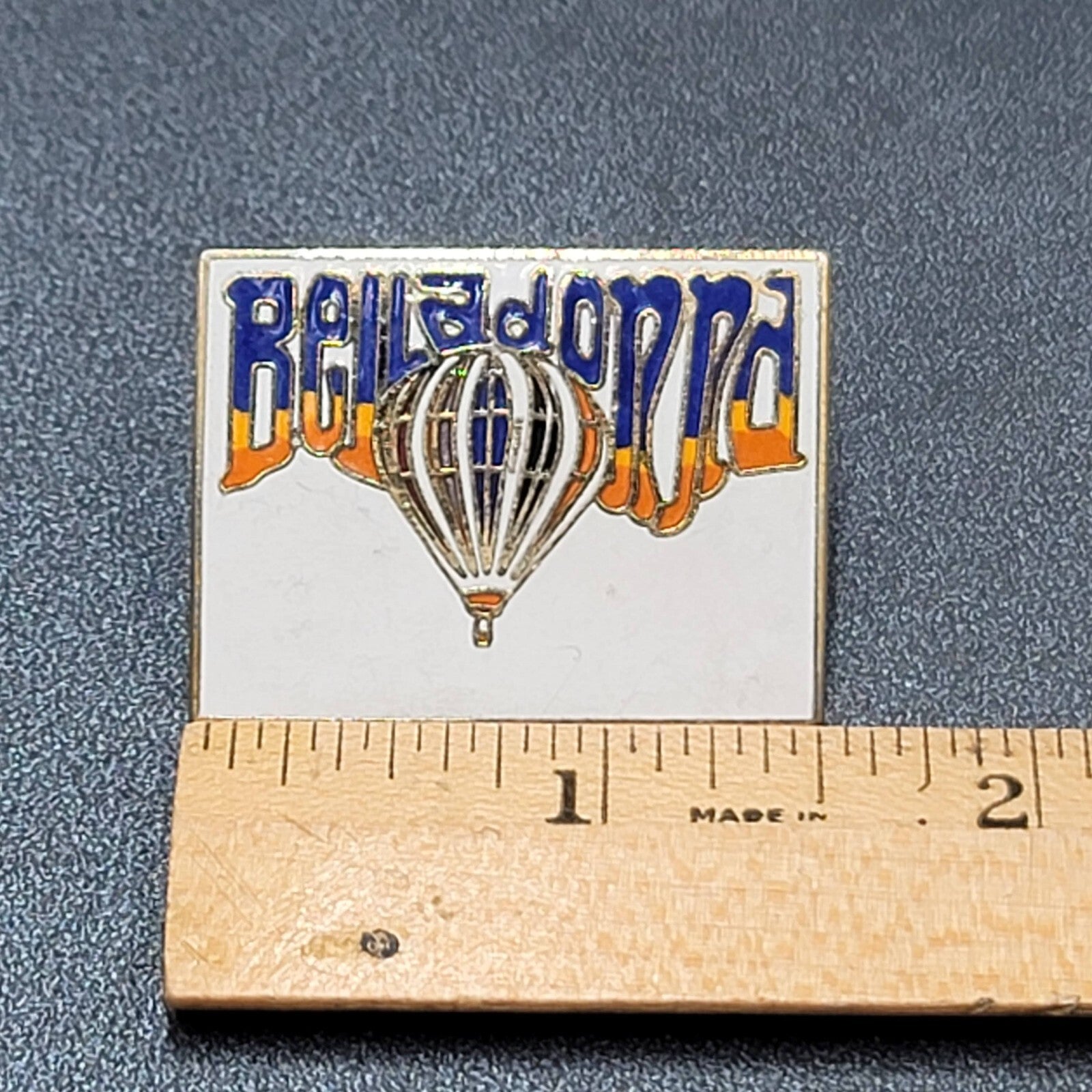 Vintage Bella Donna Hot Air Balloon Enamel Cloisonne