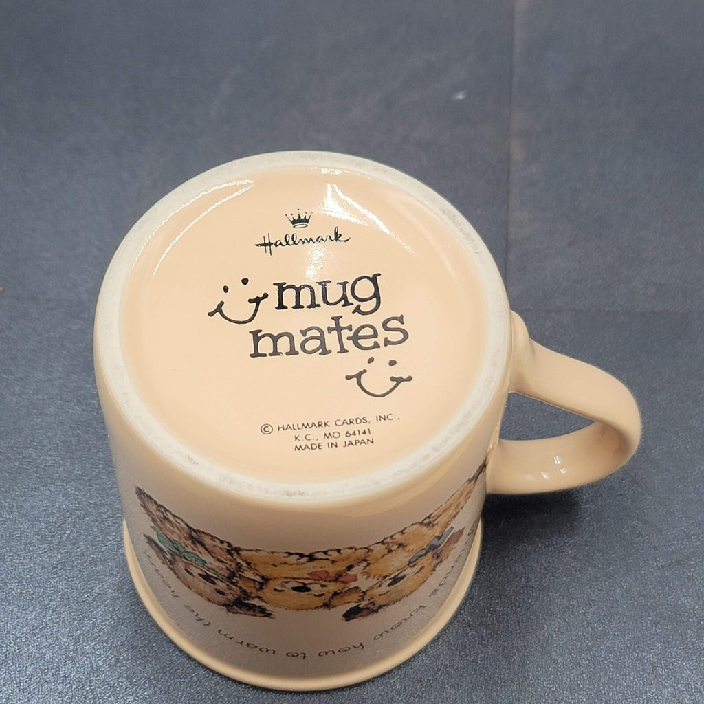 Vintage Hallmark Mug Mates Coffee Mug Puppy Dog Youve Got a Friend CUTE