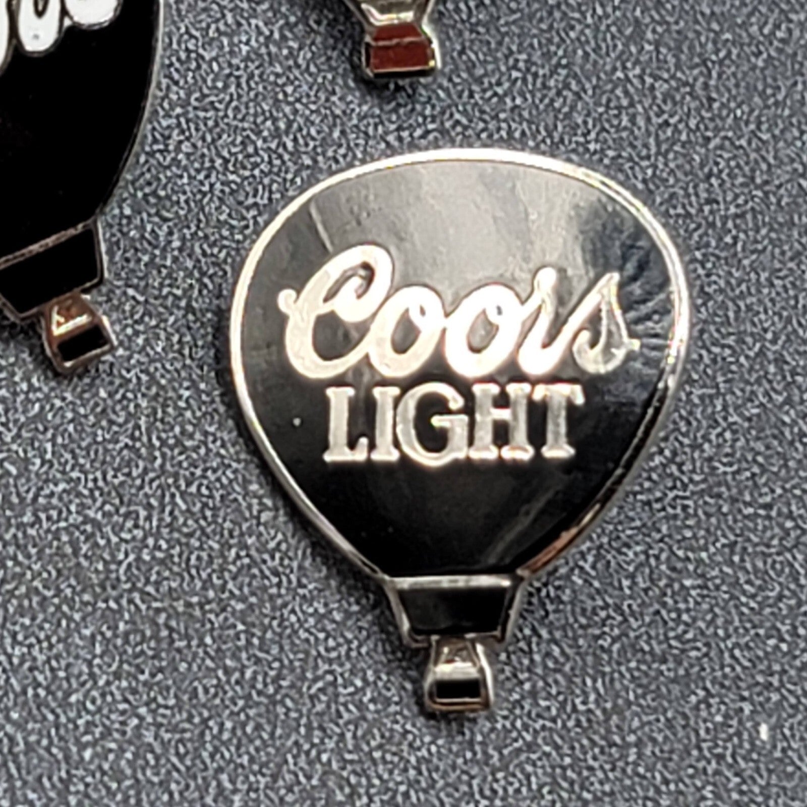 Vintage Lot of 3 Coors Light Beer Lapel Pin Hat Boulder Beer Hot Air Balloons