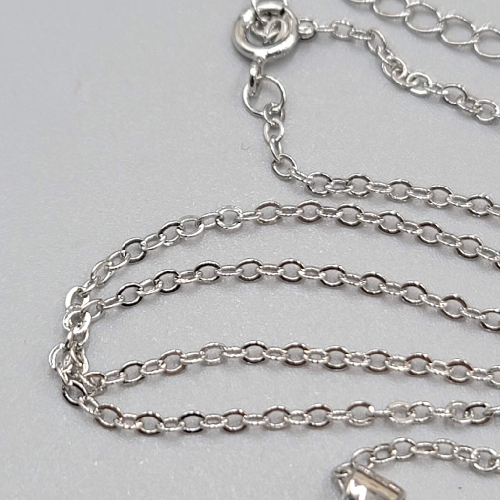 I LOVE YOU in 100 languages Heart Pendant Necklace Valentines Day Silver tone
