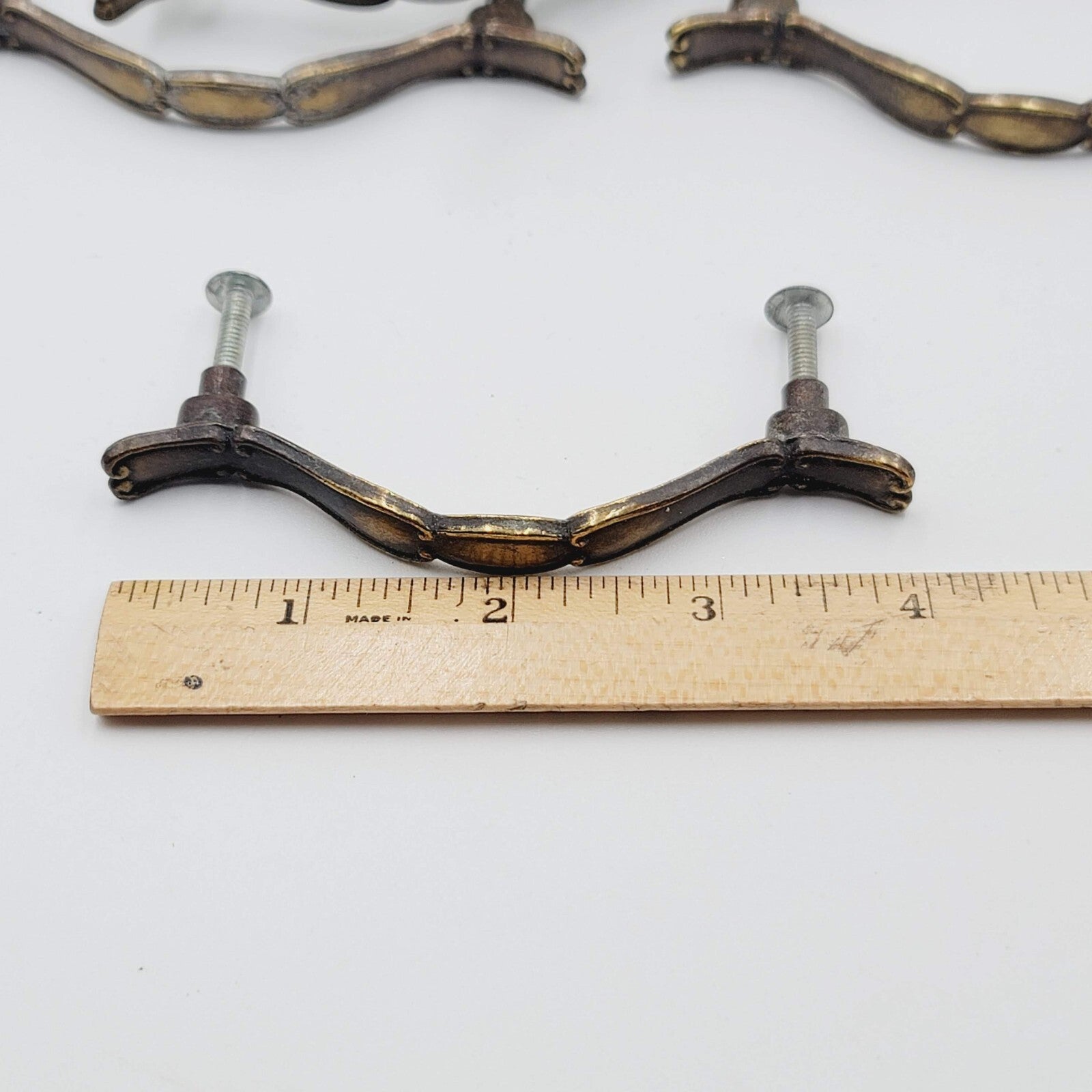 Vintage Lot of 17 Drawer Handles Cabinet Pull Allison 3" Salvage Hardware