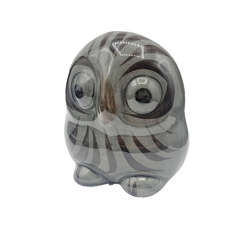 Vintage Ceramic Owl Figurine Collectible Mexico 5 in Ceramic