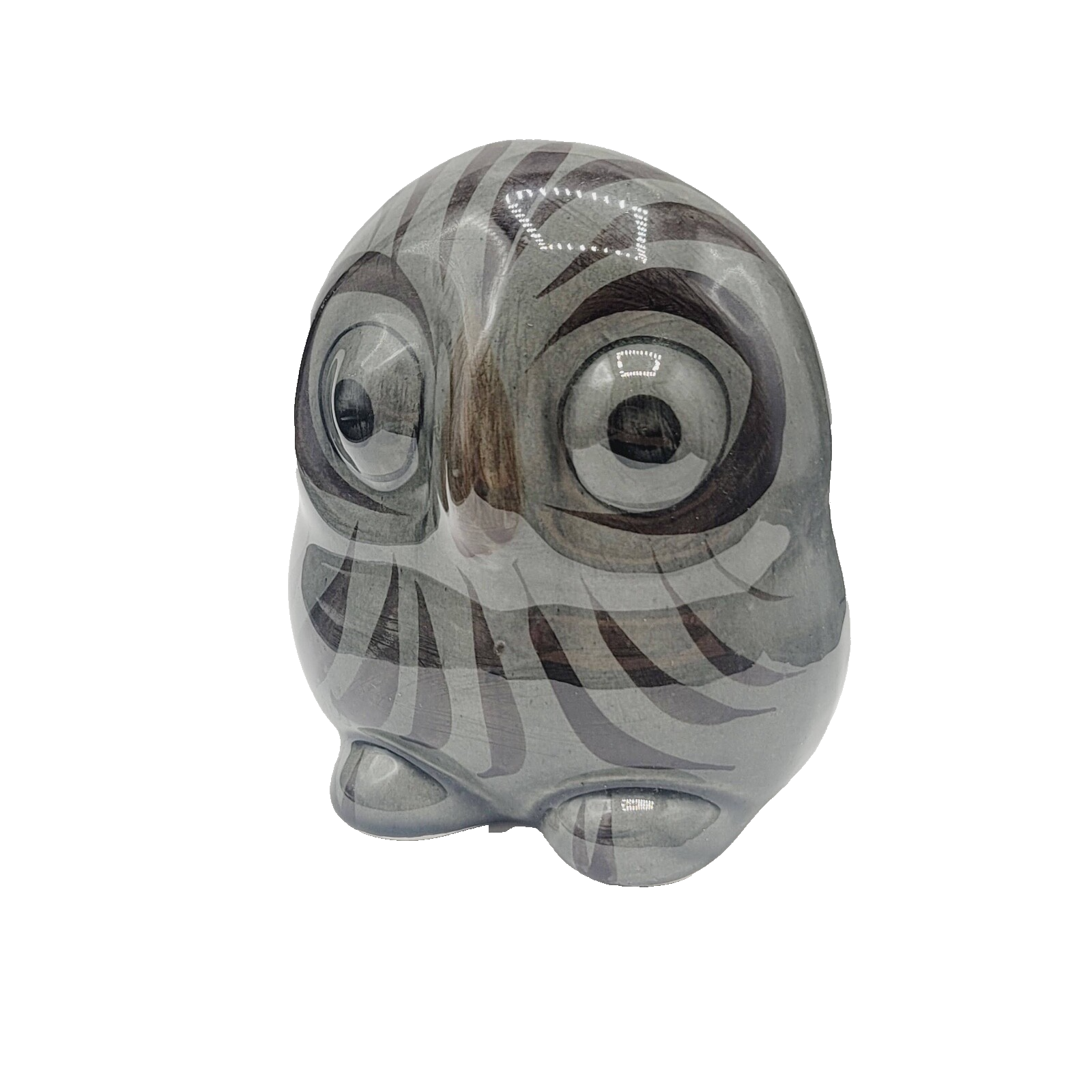 Vintage Ceramic Owl Figurine Collectible Mexico 5 in Ceramic