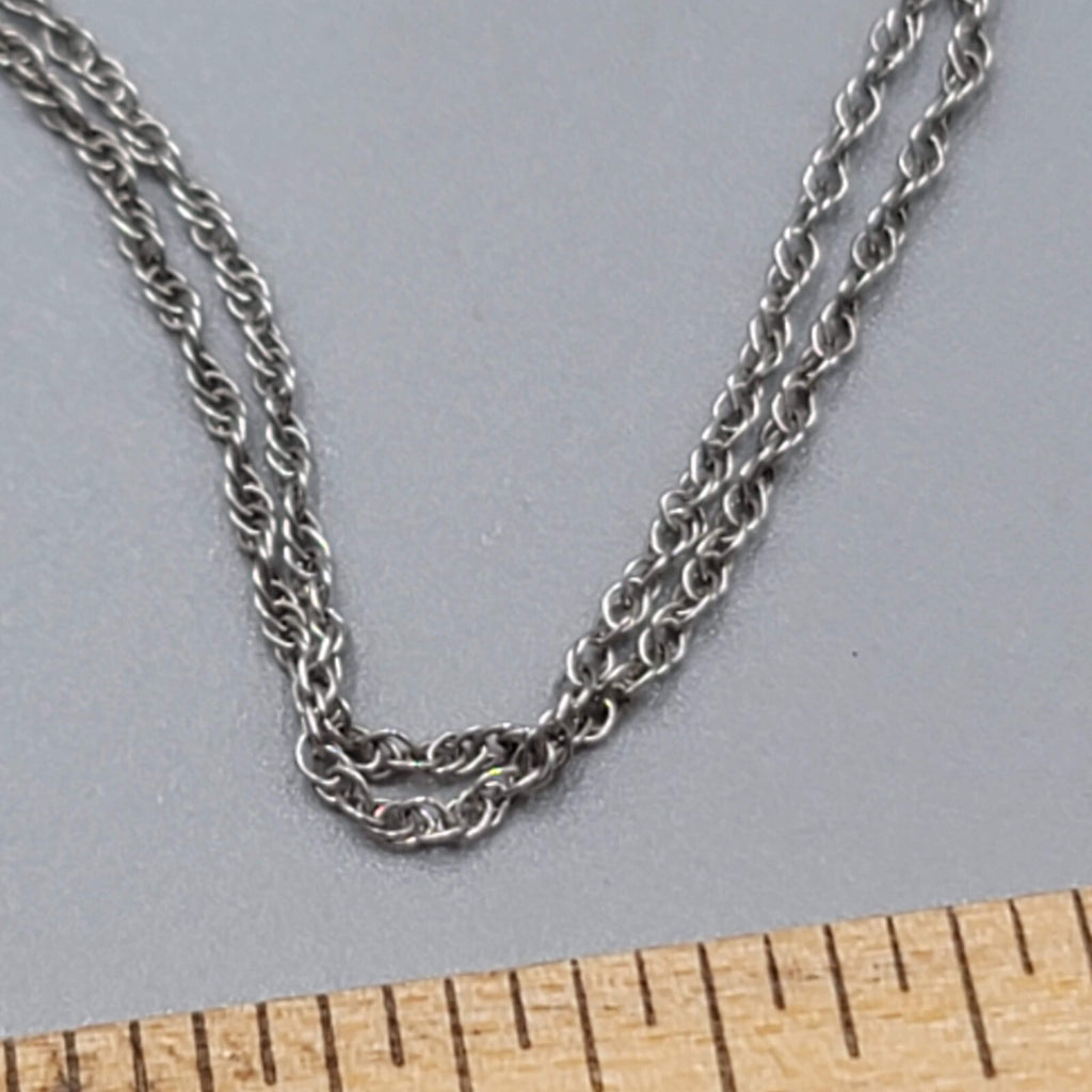 Vintage Sterling Silver Mother Pendant Necklace 18" Chain Mothers Day Gift