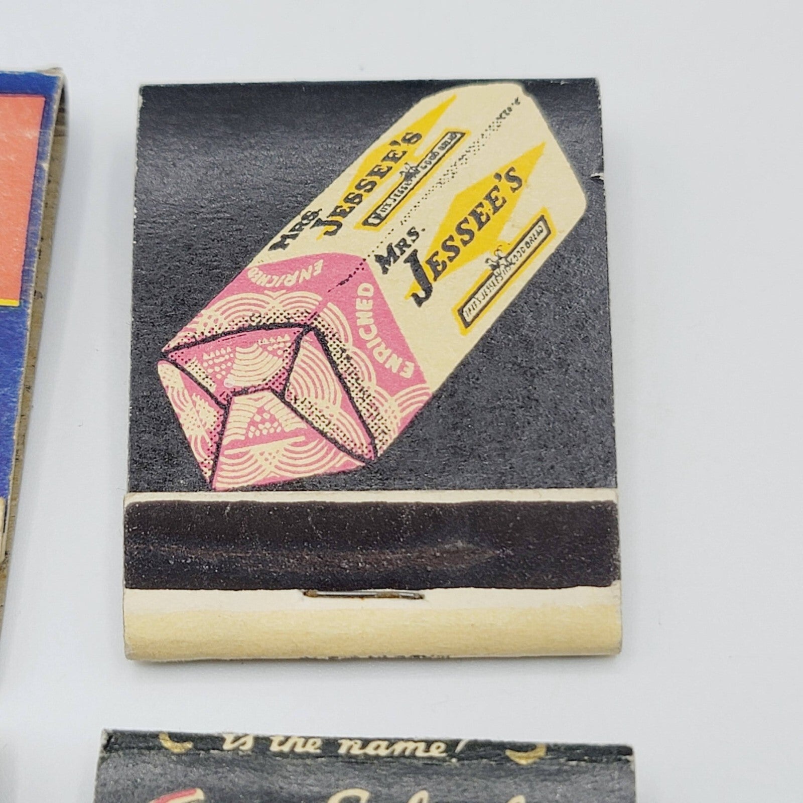 Vintage Advertising Matchbooks Lot of 4 Alka Seltzer Mrs Jessees Quaker Schenley