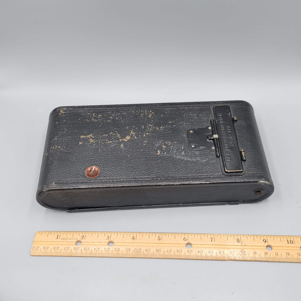 Kodak No 3A Autographic Brownie Folding Bellows Camera Antique GC