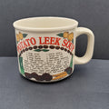 Westwood Stoneware Coffee Mug Recipe Potato Leek Soup Campbell Soup Cup