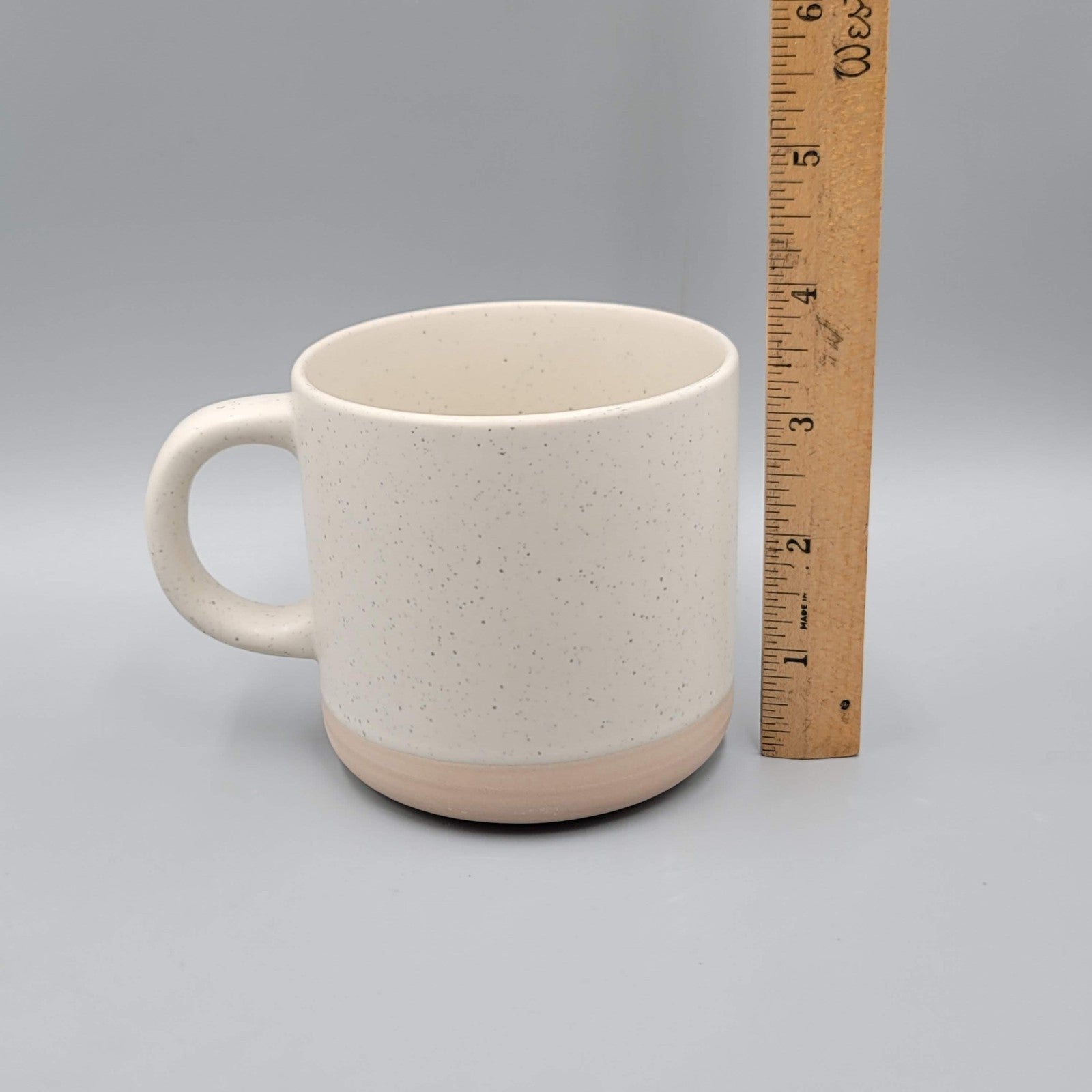 Redhead Club Ceramic Coffee Mug Speckled Beige Tall Tea Cup Collectible