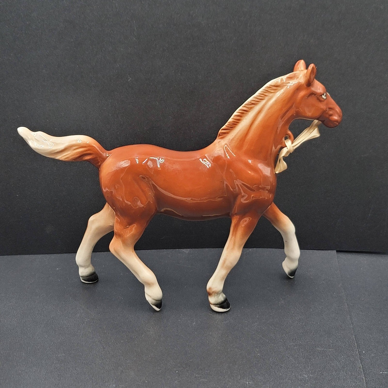 Vintage Lipper and Mann Horse Japan Figurine Ceramic Mare Foals Pony Family