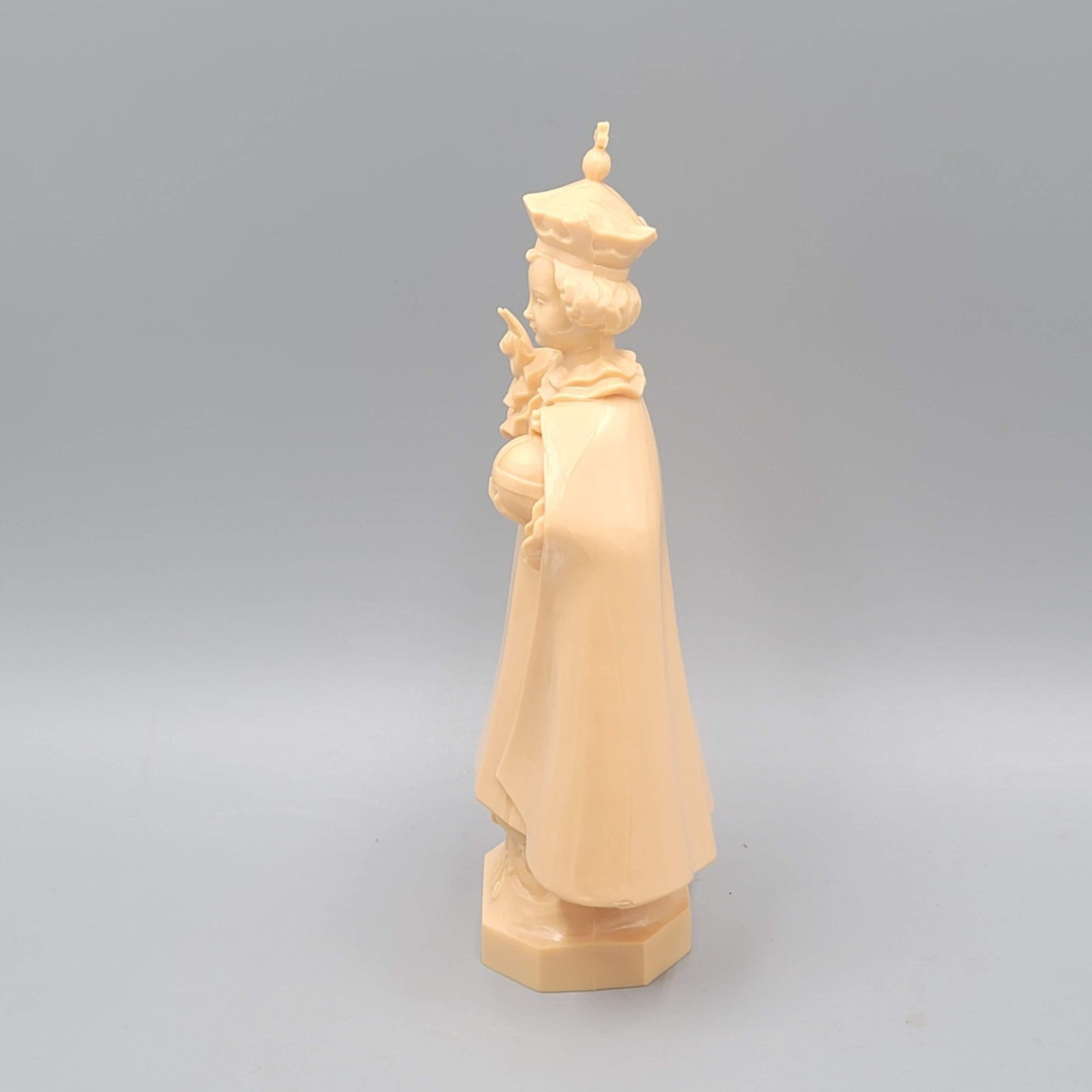 Vintage Plastic Statue  of the Infant of Prague Jesus Catholic  6 in