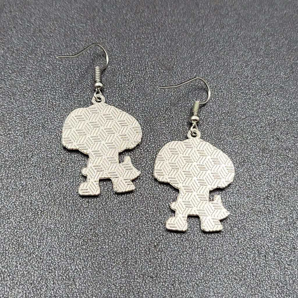 Jack Torrance Pierced Earrings Enamel The Shining Horror Movie Dangle 1.25" FS