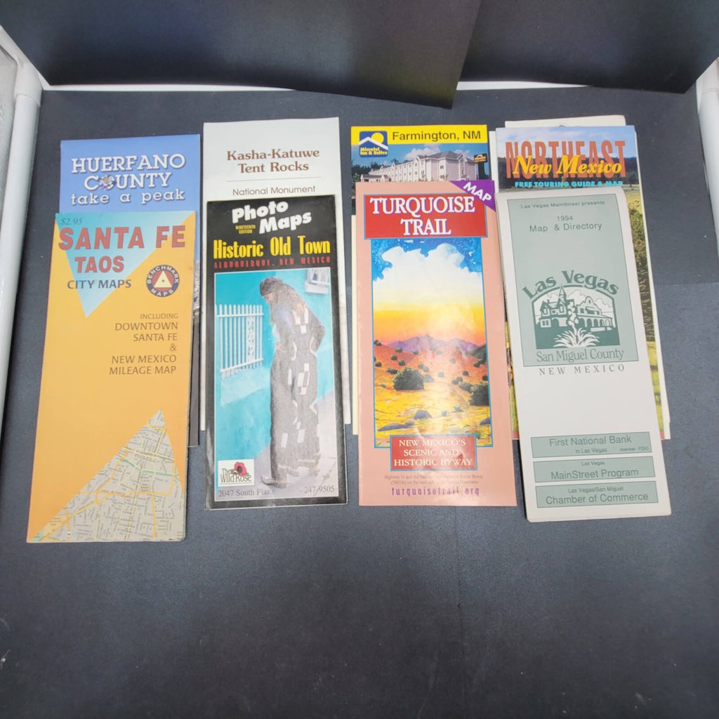 Vintage New Mexico Tourism Guides Maps Large 30 Lot 1994-2005