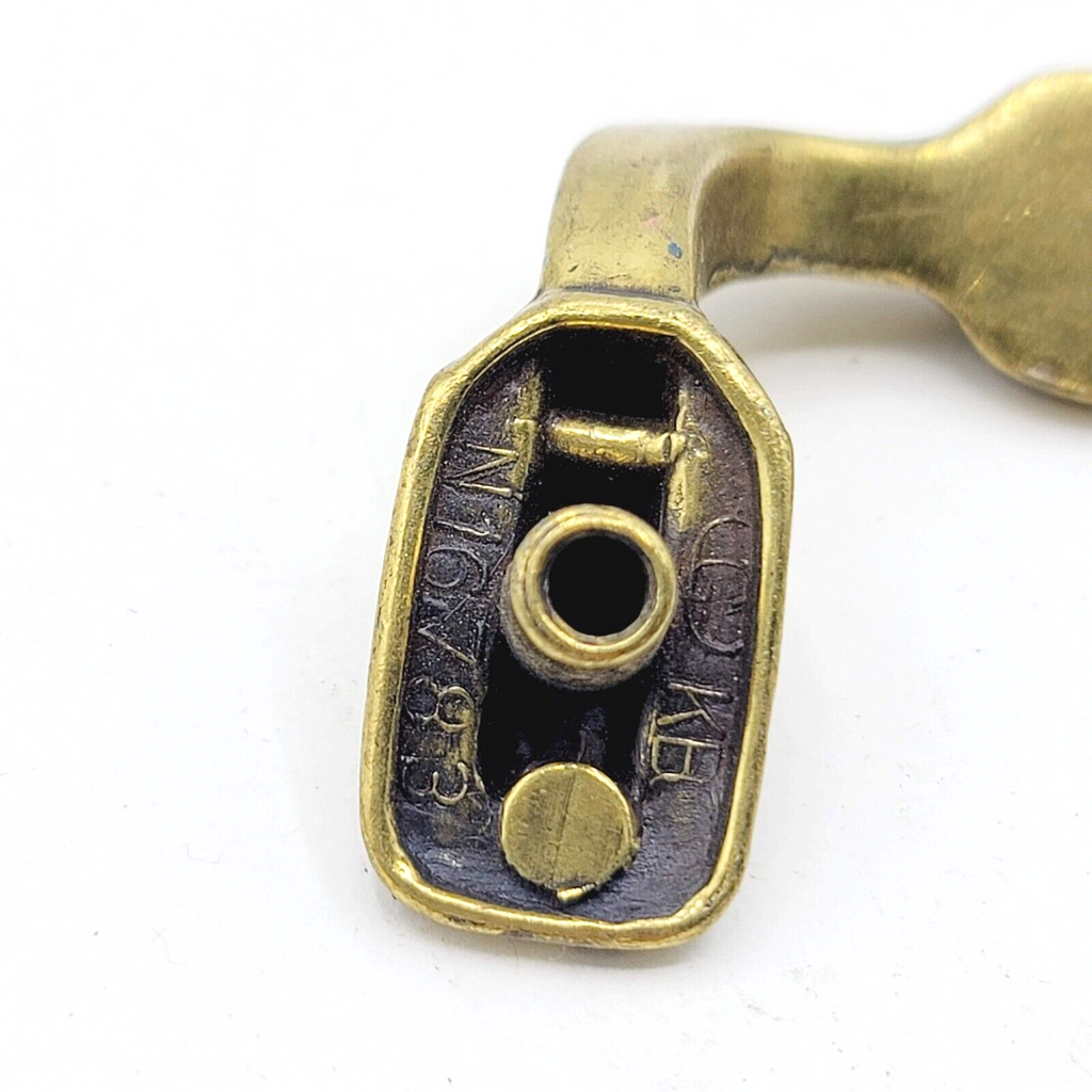 Vintage BRASS Drawer Pull Hardware Reclaimed Replacement Salvage 3" SINGLE ONLY