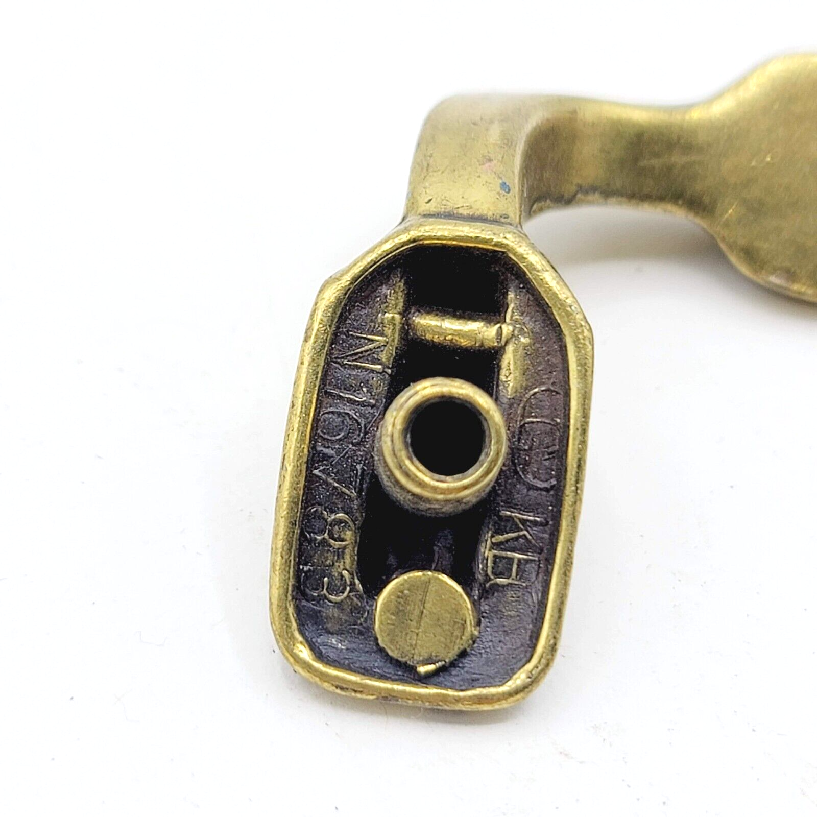 Vintage BRASS Drawer Pull Hardware Reclaimed Replacement Salvage 3" SINGLE ONLY
