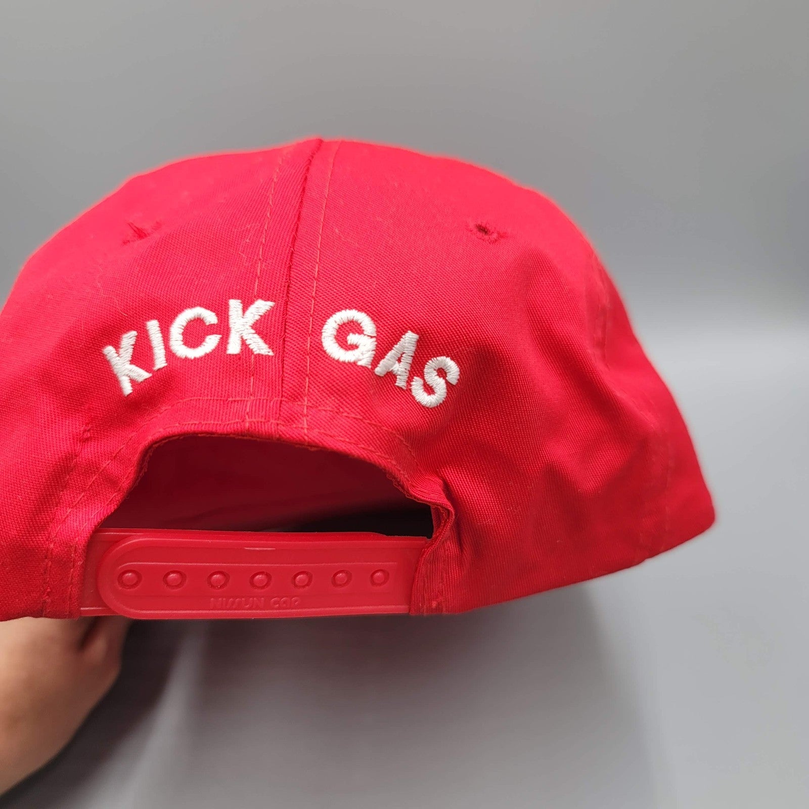Vintage 104+ Octane Boost Muscle Cars Red Snapback Hat EUC