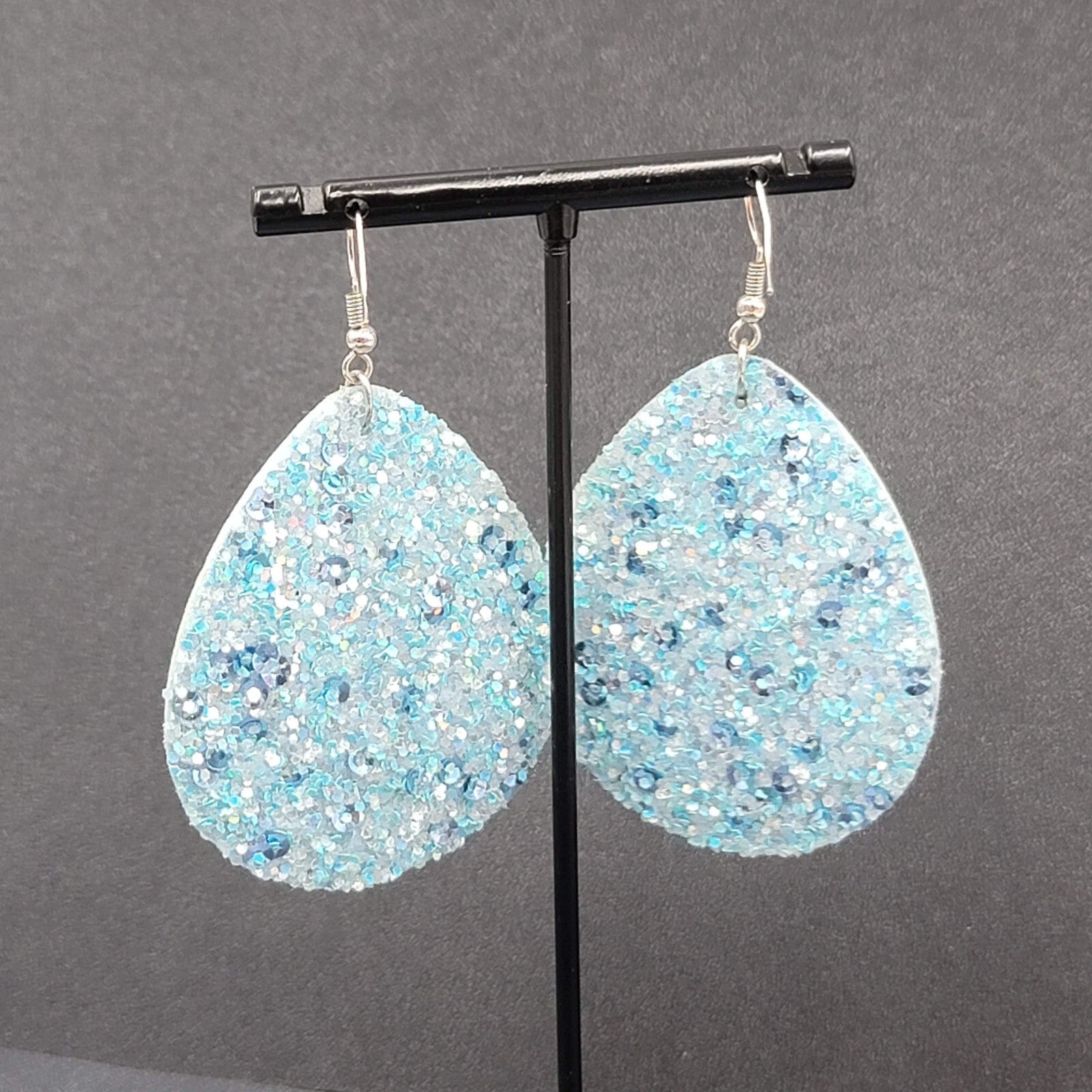 Pierced Earrings EAT SLEEP SCHOOL REPEAT Dangle Teardrop 2.25"