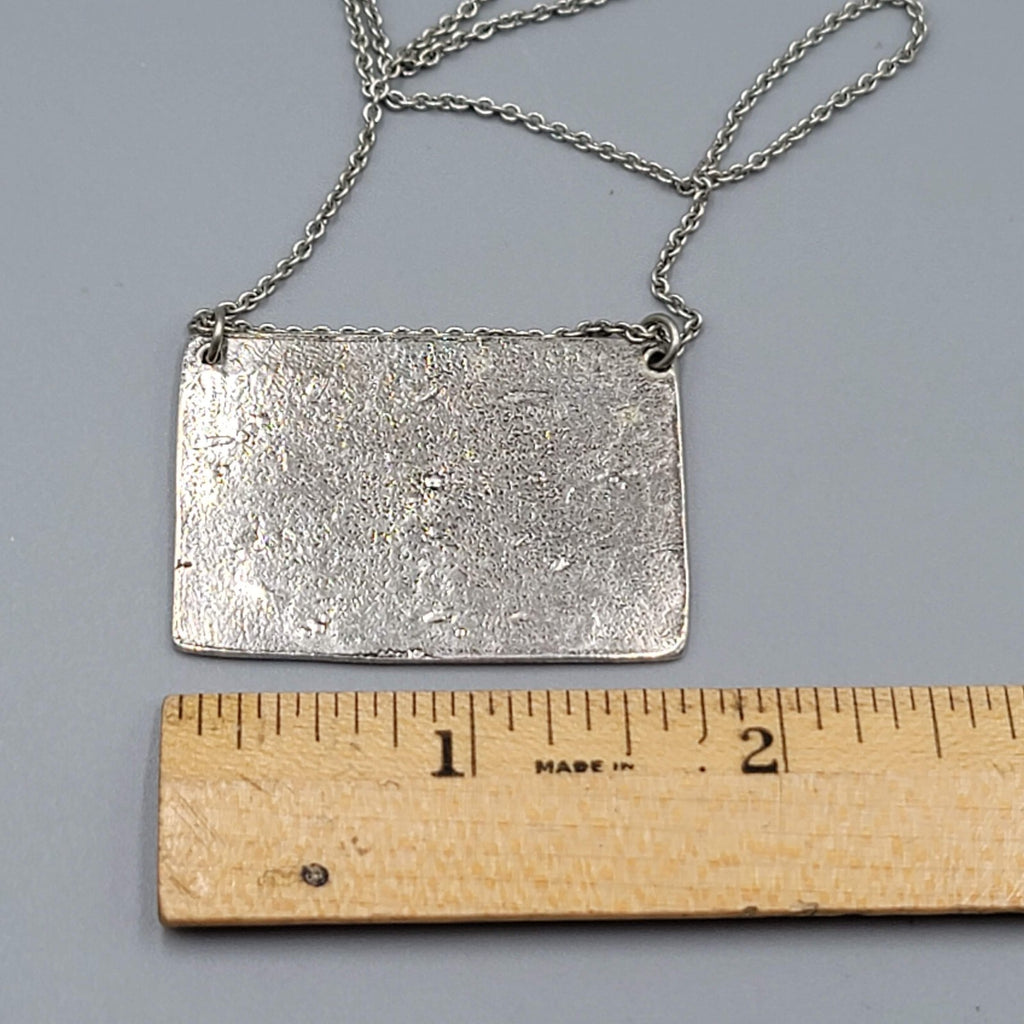 Alisa Michelle Quote Necklace Silver tone You're Braver Stronger Smarter 18"