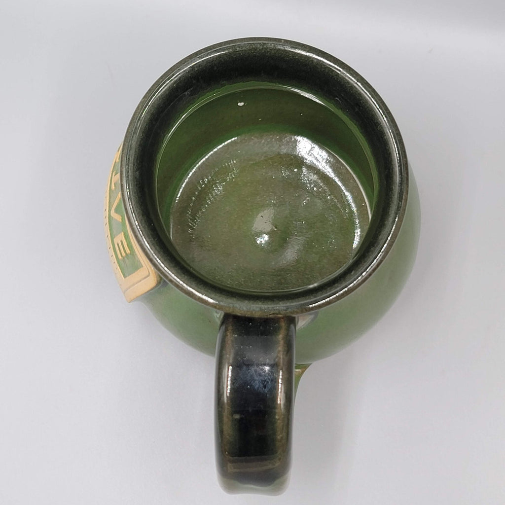 Sunset Hill Stoneware Coffee Mug Green LIVE Consulting Denver IT Support