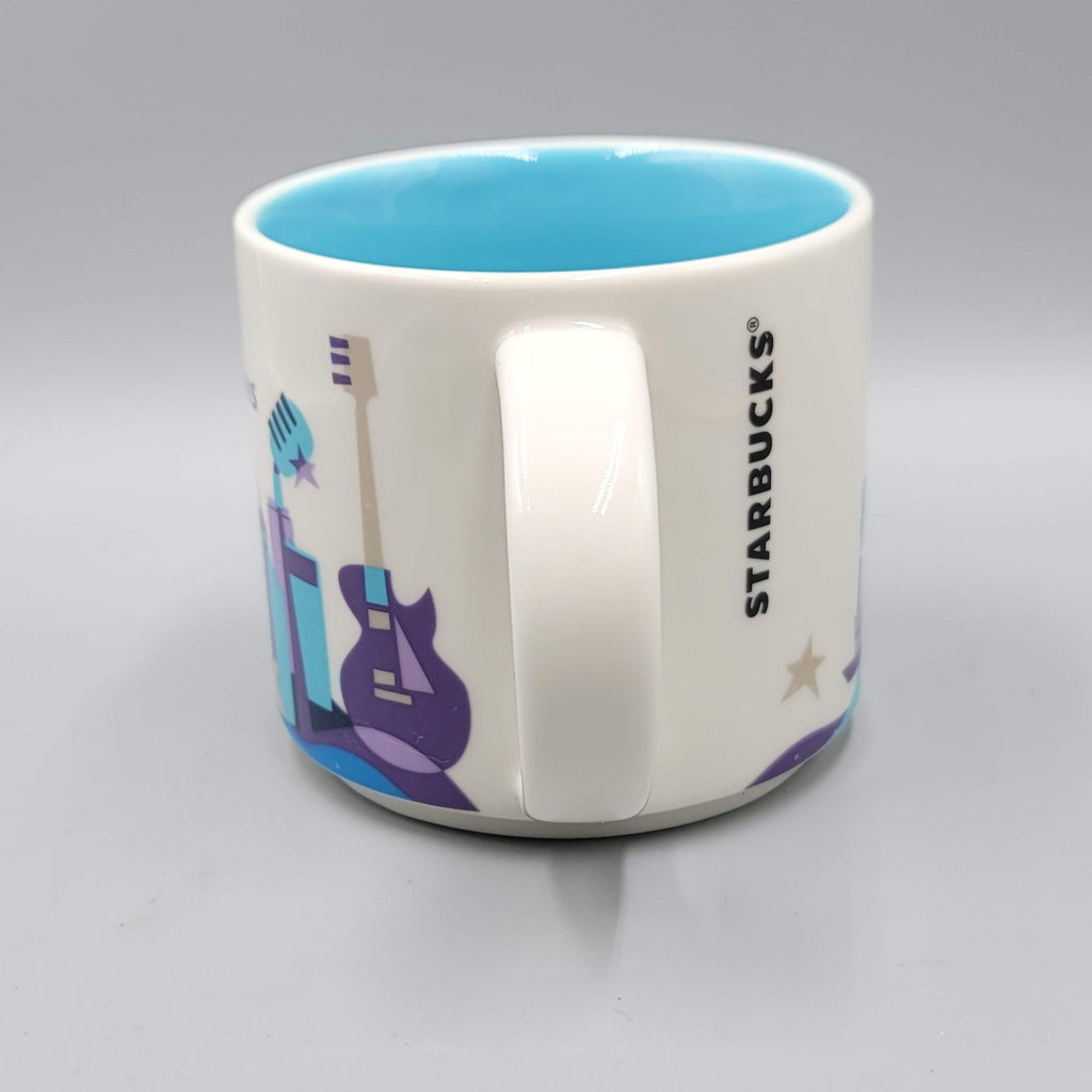 Starbucks Mug You Are Here Collection Memphis Skyline Blue Ceramic Coffee Cup