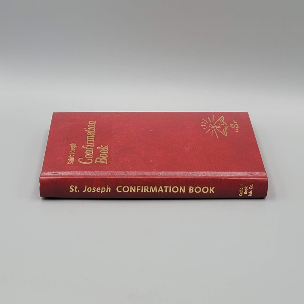 Vtg Confirmation Book Saint Joseph Roman Missal Prayer book 1986 Catholic Church