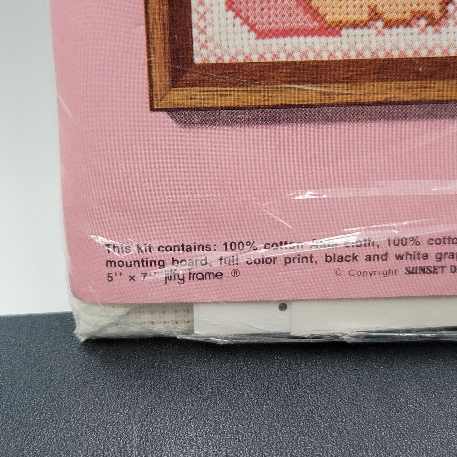 Jiffy Stitchery Sunset Cross Stitch Kit Baby Girl Donna Kooler Free Shipping